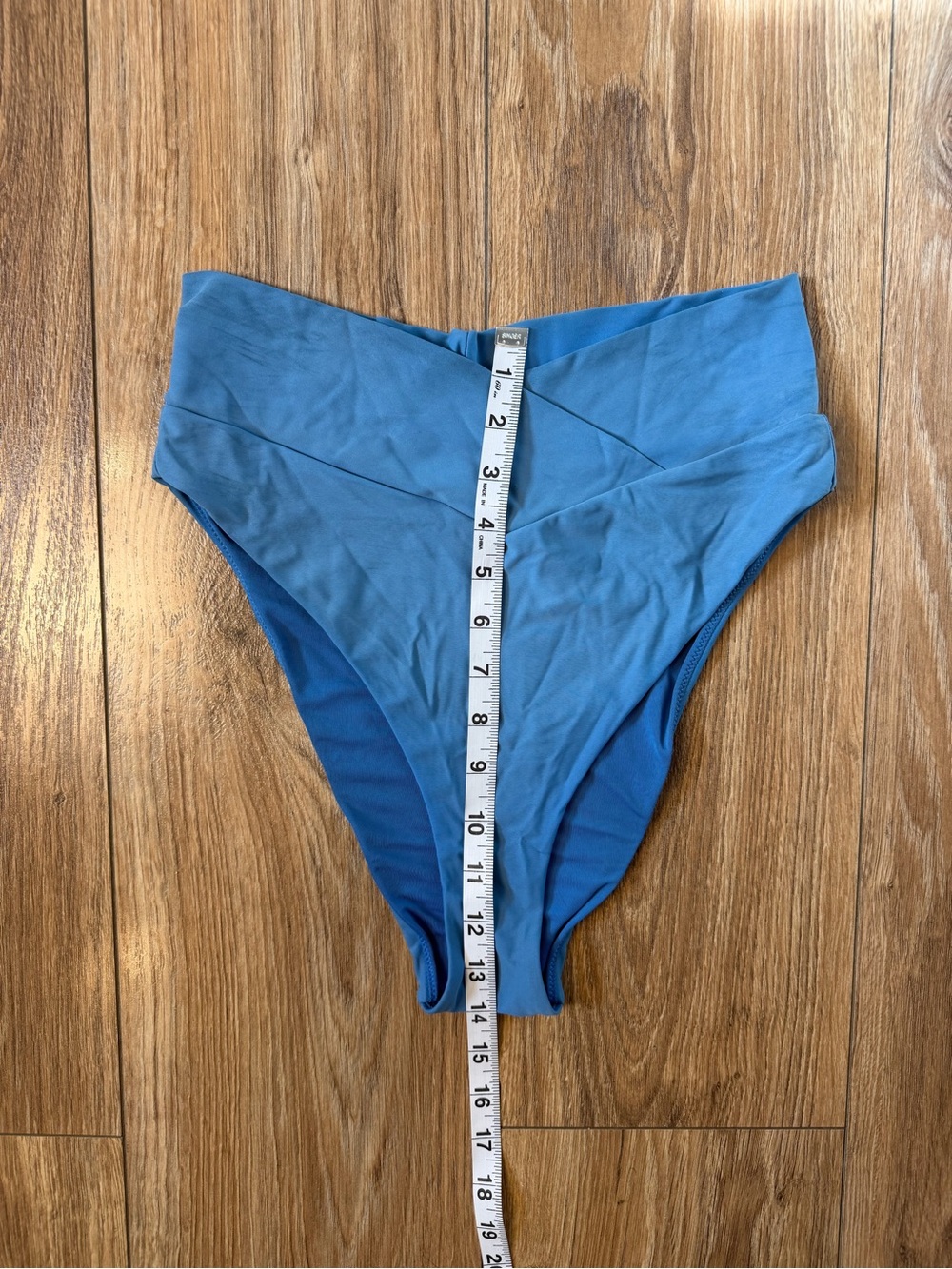 aerie High-Waist Bikini Bottoms in Blue